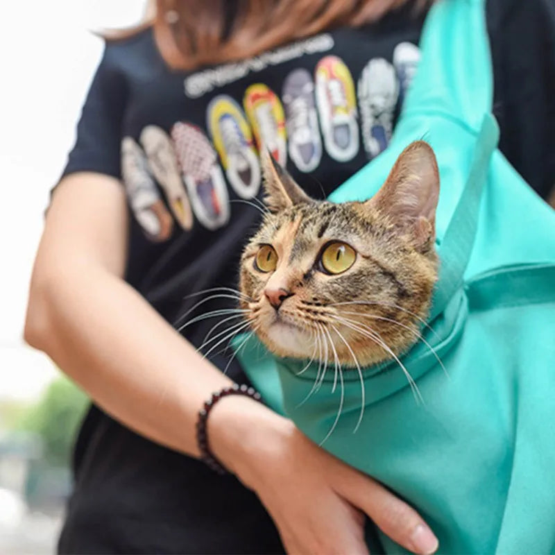 Pet Cat Breathable Outdoor Travel Shoulder Bag